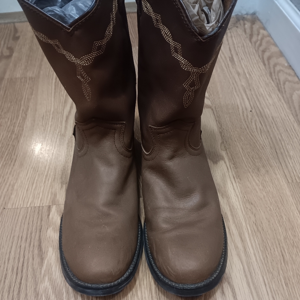 Womens justin boots size 9 5 brown